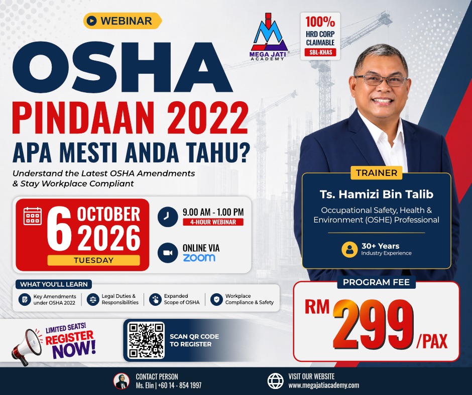 OSHA Pindaan 2022